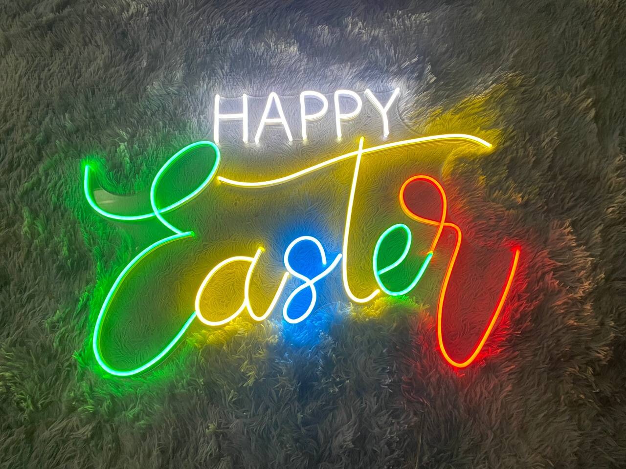 Insegna Al Neon A Croce Con Gesù, Decorazione Murale USB, Luce Regolabile, Per Natale, Pasqua E Battesimo