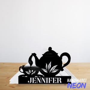 Tea Metal Napkin Holder, Unique Napkin Holder, Tea Napkin Holder For Table, Home Decor, Housewarming Gift, Custom Napkin Holder