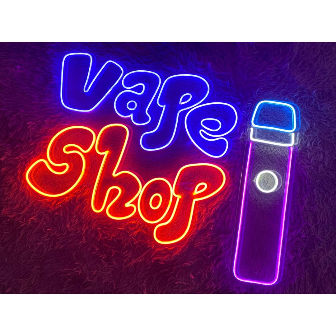 Smoking Shop Neon Light, Smoke Led Light, Smoking Led Sign, Smoke Neon