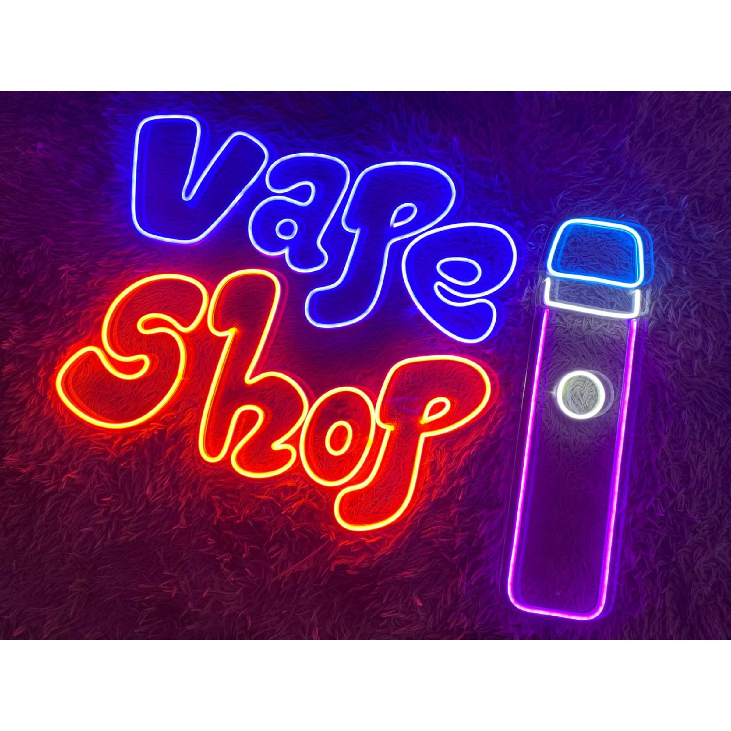Luce al neon del negozio di fumatori, luce a led di fumo, insegna a led per fumatori, insegna al neon di fumo, decorazione della parete della stanza della caverna dell'uomo, luce al neon del Cave Club, luce al neon dell'erbaccia