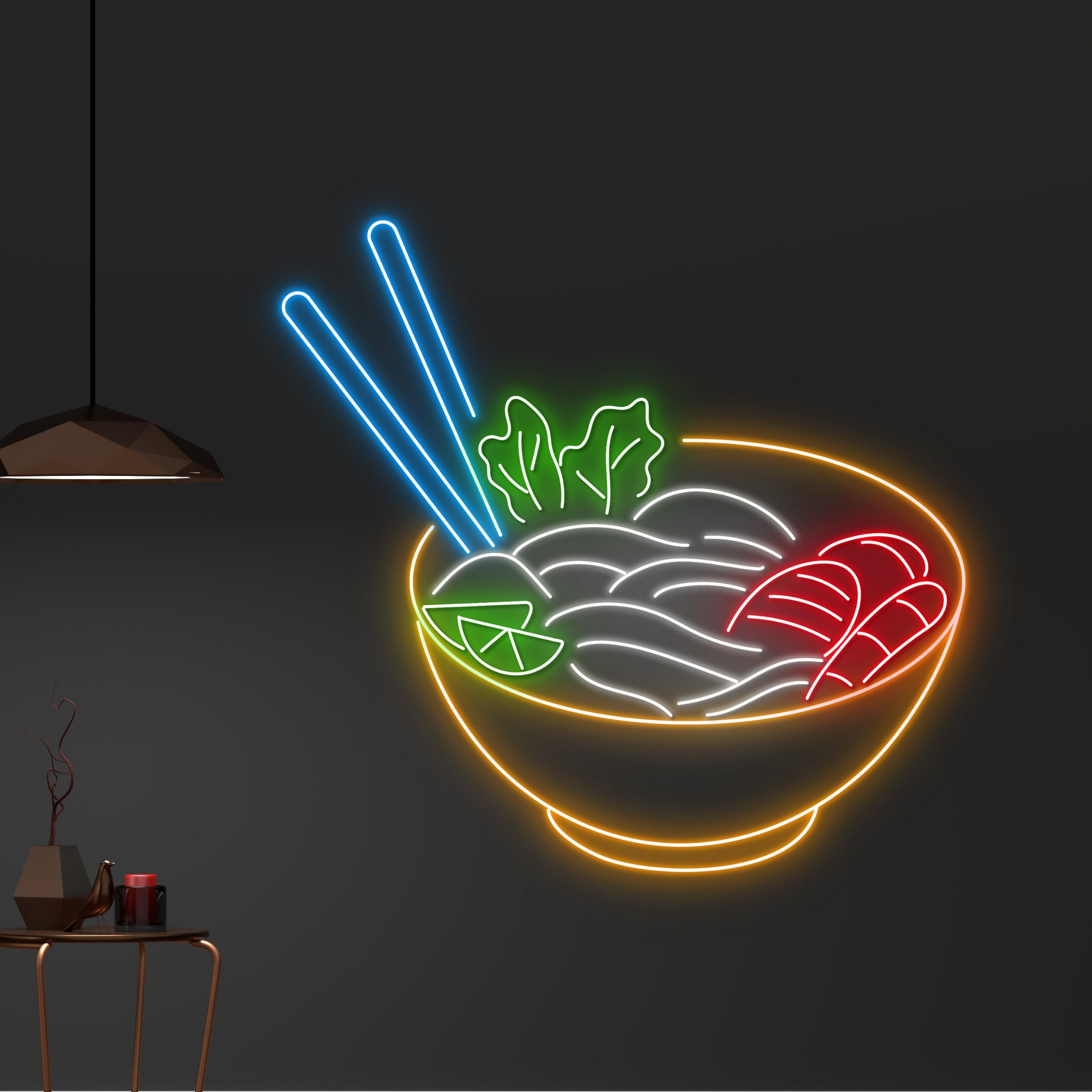 Pho Neon Sign Etsy