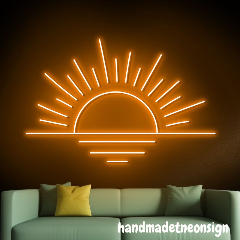 Sunset Neon Sign - Etsy