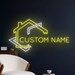 Architecture Led Sign, Construction Neon Light, House Building ...