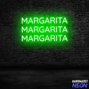 Margarita Neon Sign, LED Cocktail Bar Light, Light Neon Wall Decor for Home Bar, Pub Neon Sign, Margarita Signs