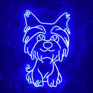 Dog Neon Sign, Dog Led Sign, Pet Led Sign, Custom Neon Sign, Shop Neon, Home Decor, Neon Sign, Best Gifts