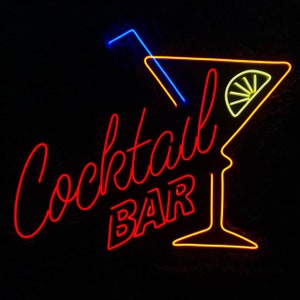 Cocktail Bar Led Sign, Pub Led Sign, Wall Decor, Cocktails Neon Sign, Custom Neon Sign, Bar Led Sign, Pub Neon Lights, Led Light, Best Gifts