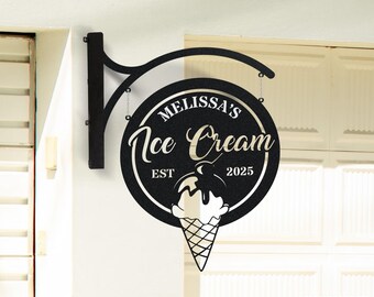 アンティーク　メタル　サイン　プレート　看板　ICE CREAM アメリカ　レア il_340x270.6623367275_b5je.jpg