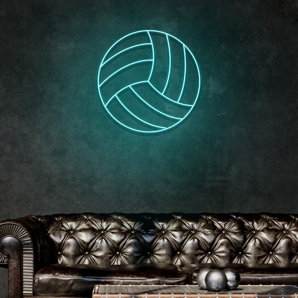 Volleyball Neon Signs Etsy