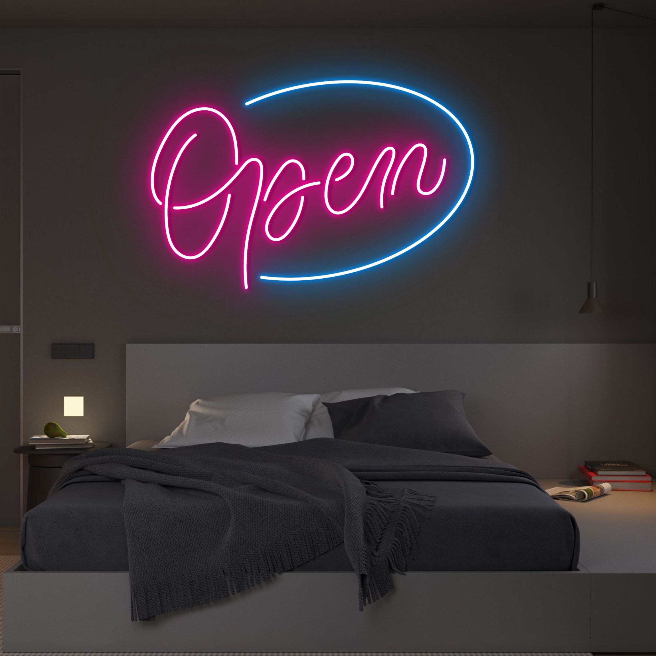 Open Led Sign, Open Led Sign, Wall Decor, Bar Neon Sign, Custom Neon ...