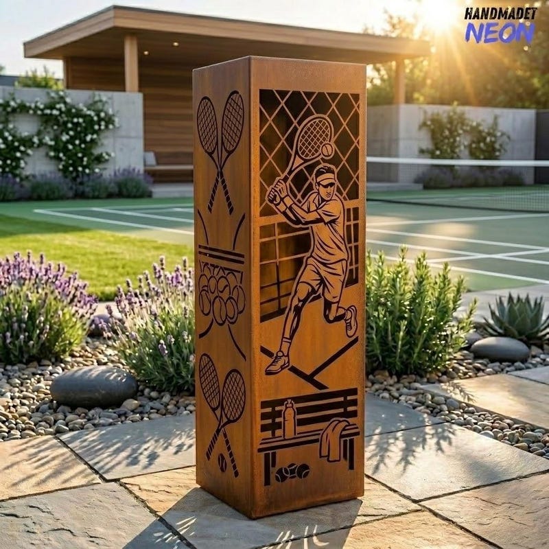 Outdoor Tennis Statue - Etsy