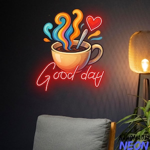 Coffee Shop Neon Sign, Coffee Led Light,  Coffee Shop Neon Light, Custom Neon Sign, Gift For Coffee Lover, Wall Decor, Cafe Wall Decor