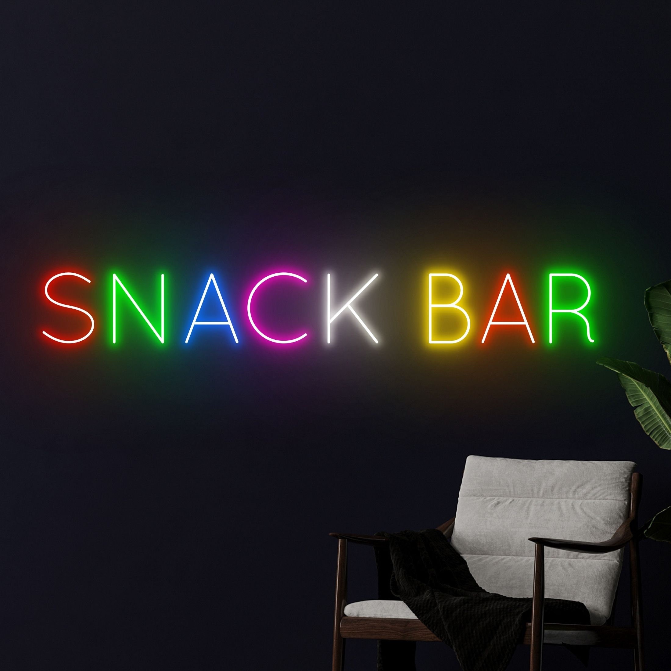 Neonowe znaki Snack Bar, LED-owe znaki Snack, LED-owe światła Snack Wall, Neonowe światła Snack, Neonowe znaki Snack, Niestandardowe znaki neonowe, Dekoracja ścienna Snack Bar Club