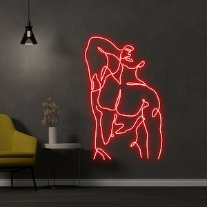 Sexy Man Neon Sign, Sexy Body Neon Light, Sexy Man Led Light, Wall Art, Bedroom Led Decor, Sexy Man Led Signs, Sexy Man Signs