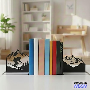 Serre-livres En Toile Plastique – 12 Designs Sportifs Amusants – Neufs