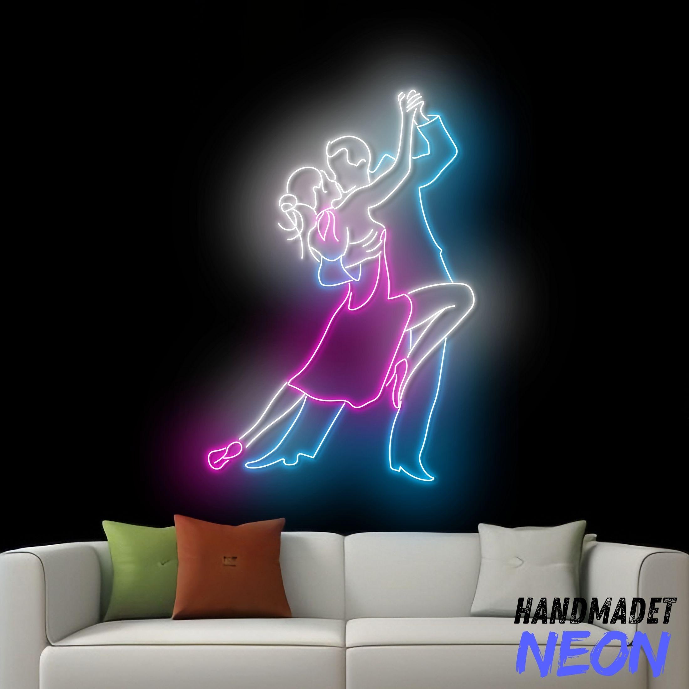Dancer Neon Sign, Dancing Led Sign, Dance Sport Neon Light