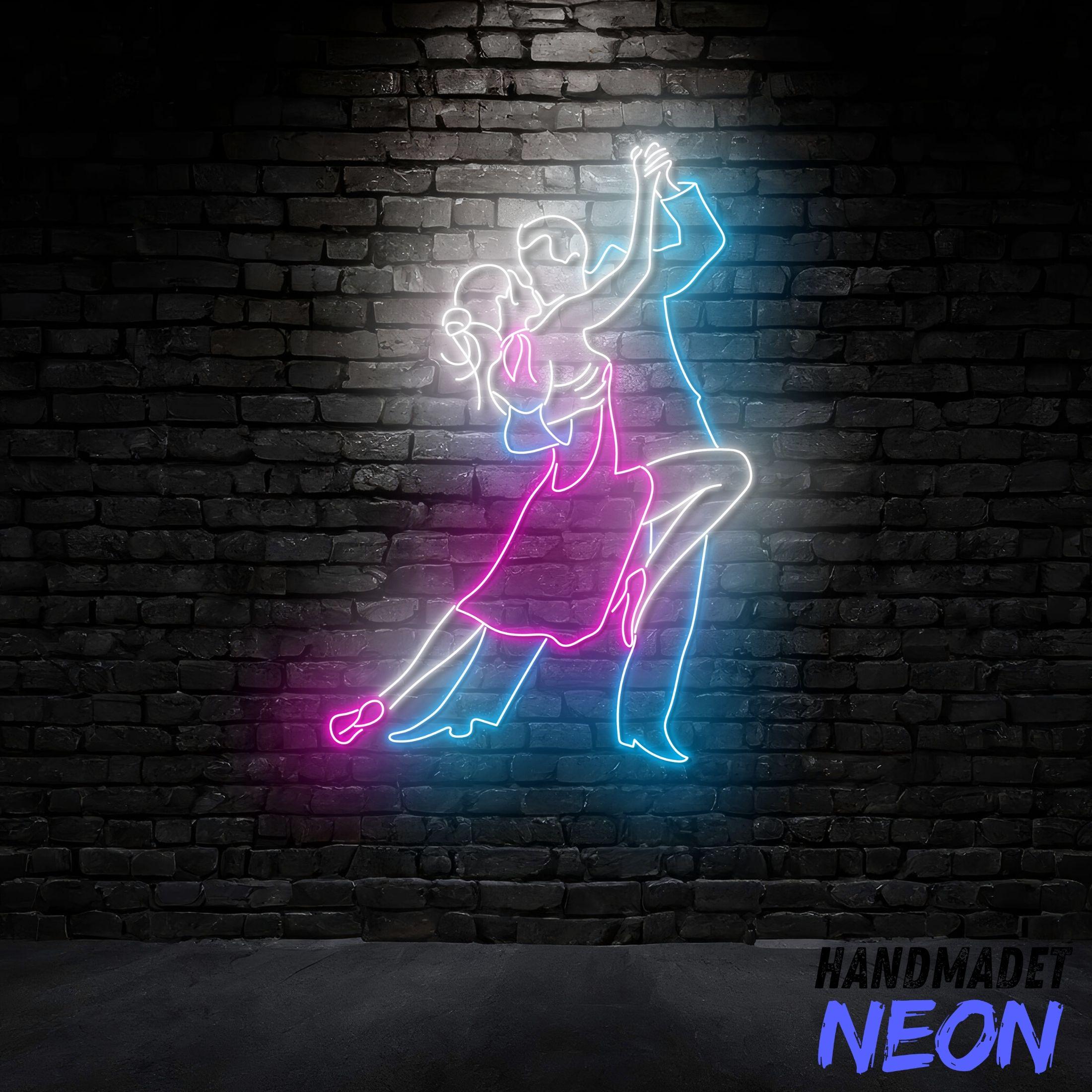 Dancer Neon Sign, Dancing Led Sign, Dance Sport Neon Light