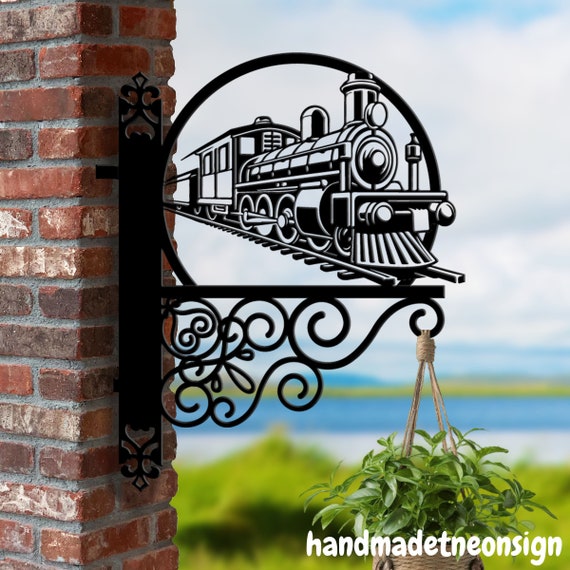 蒸気機関車 鉄道列車 壁掛け アメリカ雑貨 看板 ヴィンテージ レトロ
