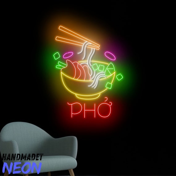 ADVPRO Cartel Luminoso I459-b Pho Vietnamese Vietnam Noodle Food Light Sign