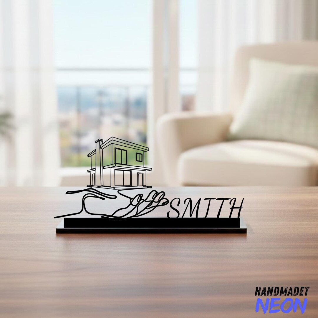 Realtor Table Realtor Table Decor: Real Estate Desk Name Plate, Agent Office Sign ...
