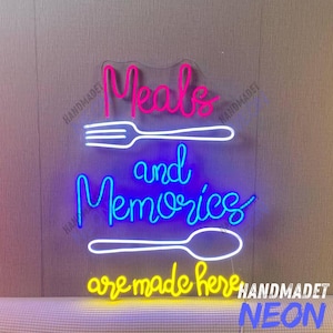 Custom Restaurant LED Neon Sign: Kitchen & Dining Room Decor