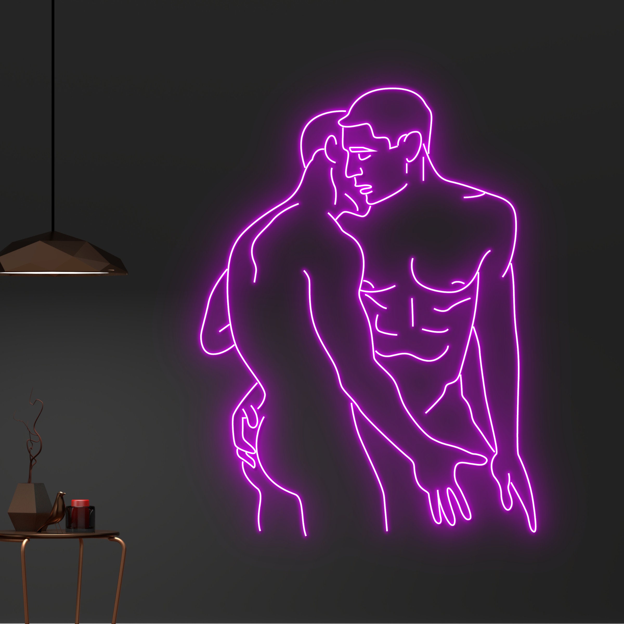 Custom Gay Couple Hugging Led Sign, Gay Couple Embrace Neon Sign, Sexy  Couple Led Light, Naked Couple Neon Sign, Men Couple Neon Light Gift - Etsy  Sweden