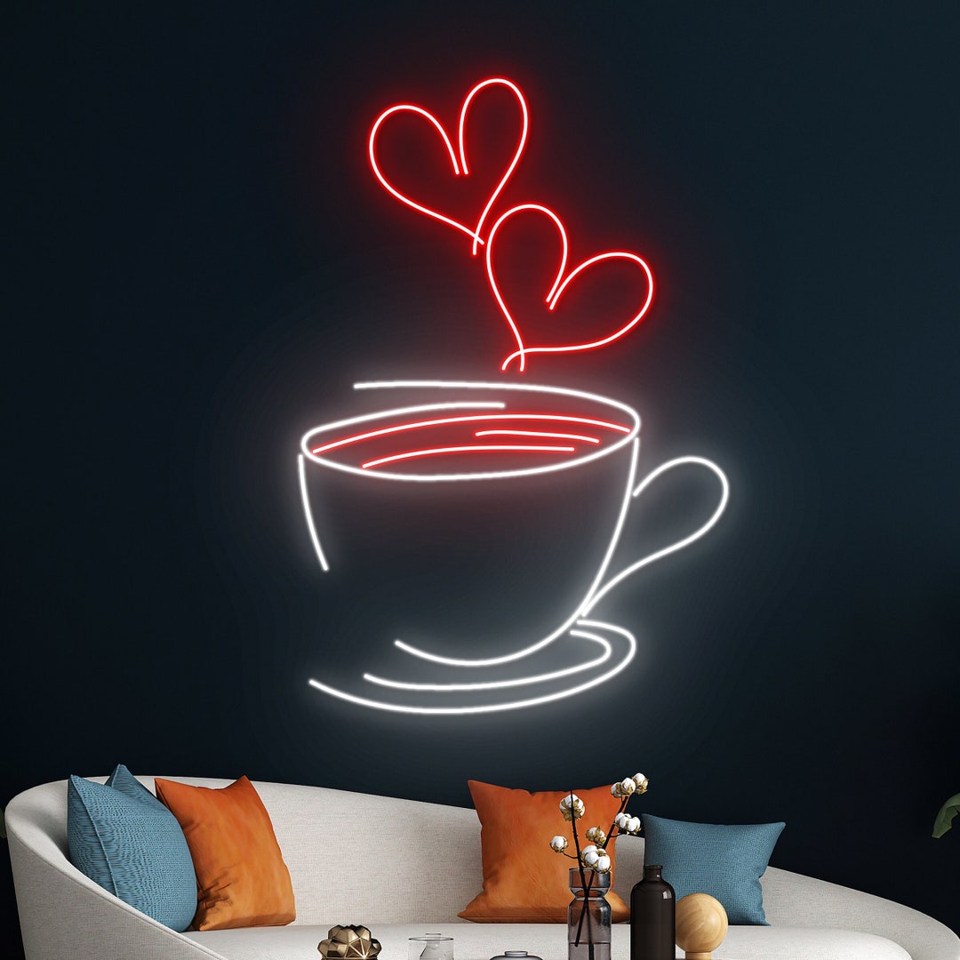 Coffee Neon Signs, Custom Neon Signs For Coffee Shop