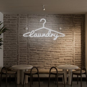 Laundry Neon Sign,laundry Sign,laundry Wall Decor,neon Sign Light for ...