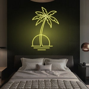 Palm tree neon sign,Palm tree neon light,Palm tree led sign,Neon sign palm tree,Neon sign bedroom,Led neon sign,Neon sign wall decor