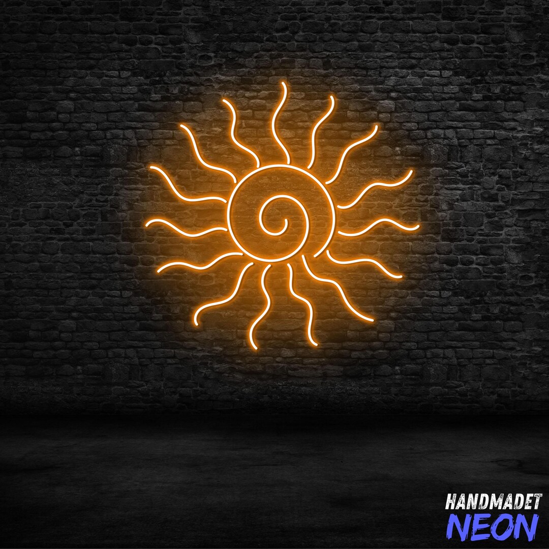 Sun Magic Neon Sun Neon Sign, LED Wall Light for Boho Room, Summer Decor, Room Decor ...