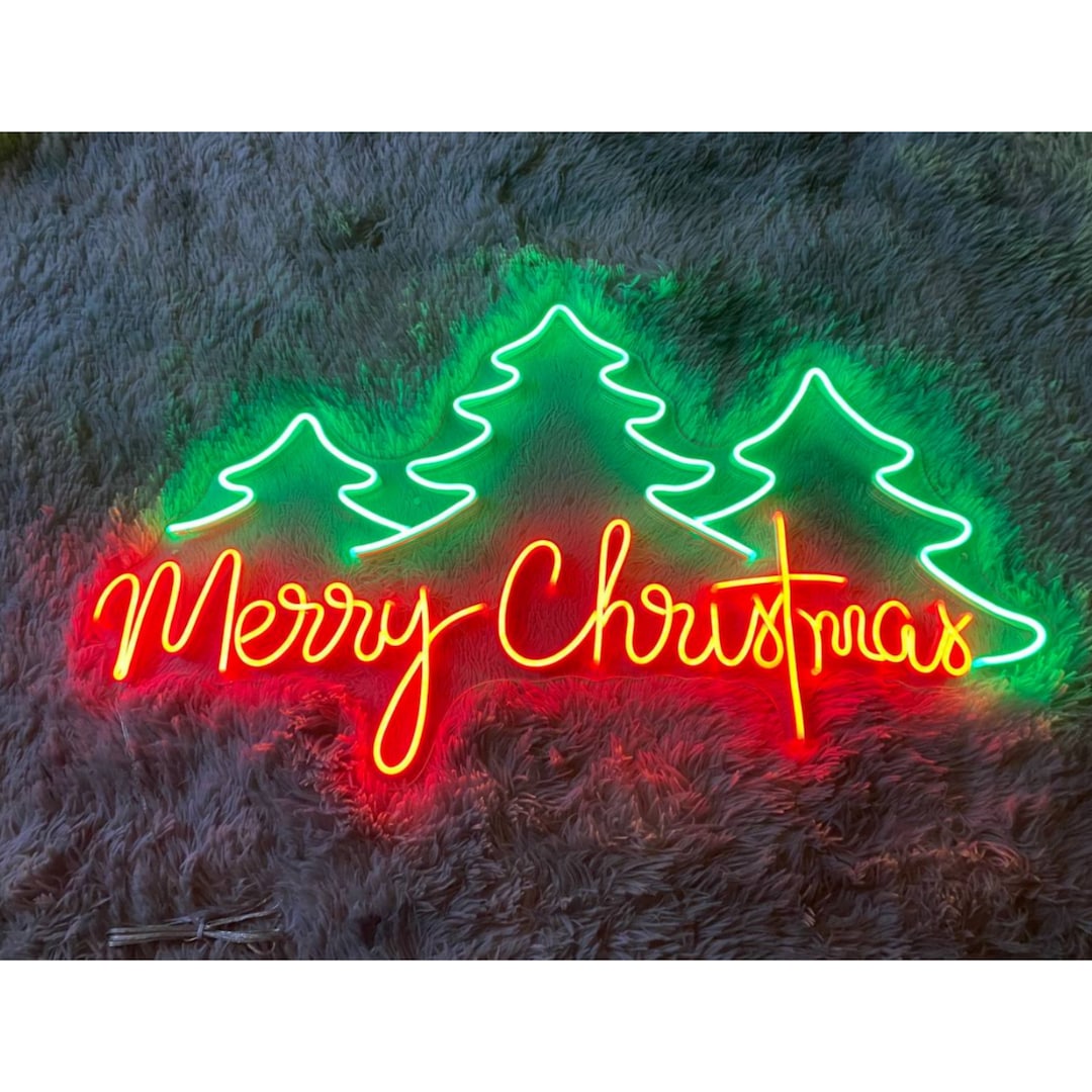 Merry Christmas Neon Sign, Christmas Led Sign, Christmas Neon Lights