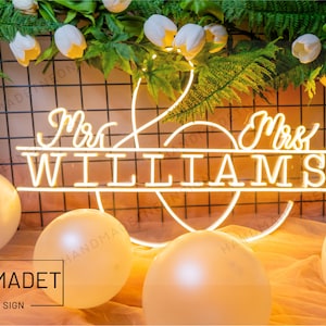 Neon sign wedding ,custom neon sign, neon sign bedroom small ,Led neon sign for wall, Personalized Gifts,Wall decor bar,Family neon sign