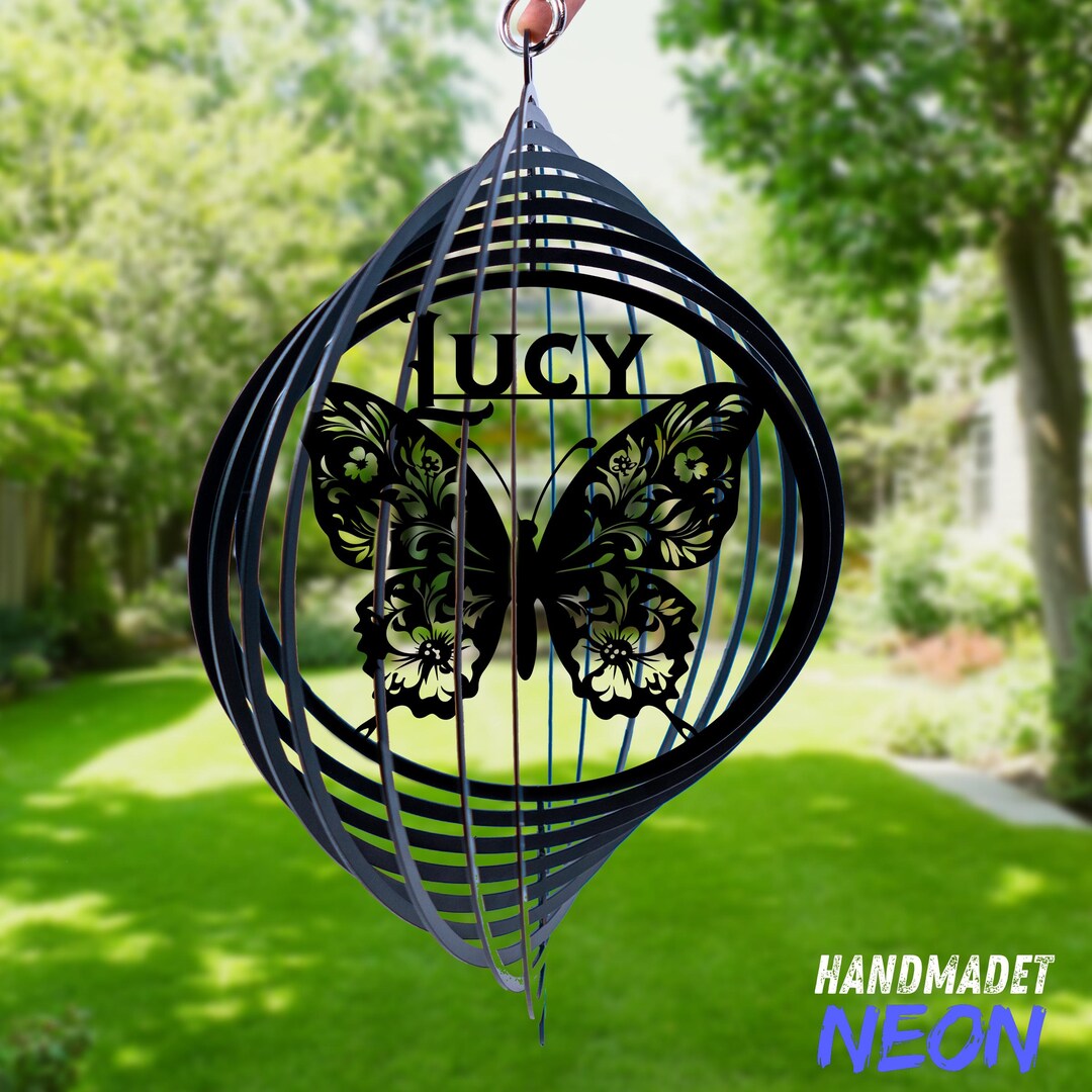 3D Mandala spirale vento Spinner carillon rotanti decorazione in metallo arte mulino a vento Yoga Chakra meditazione giardino ciondolo giardino
