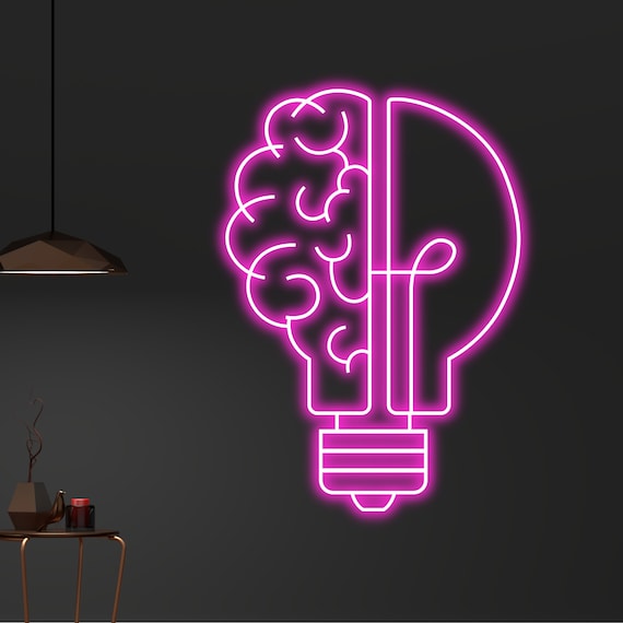 Light bulb neon online
