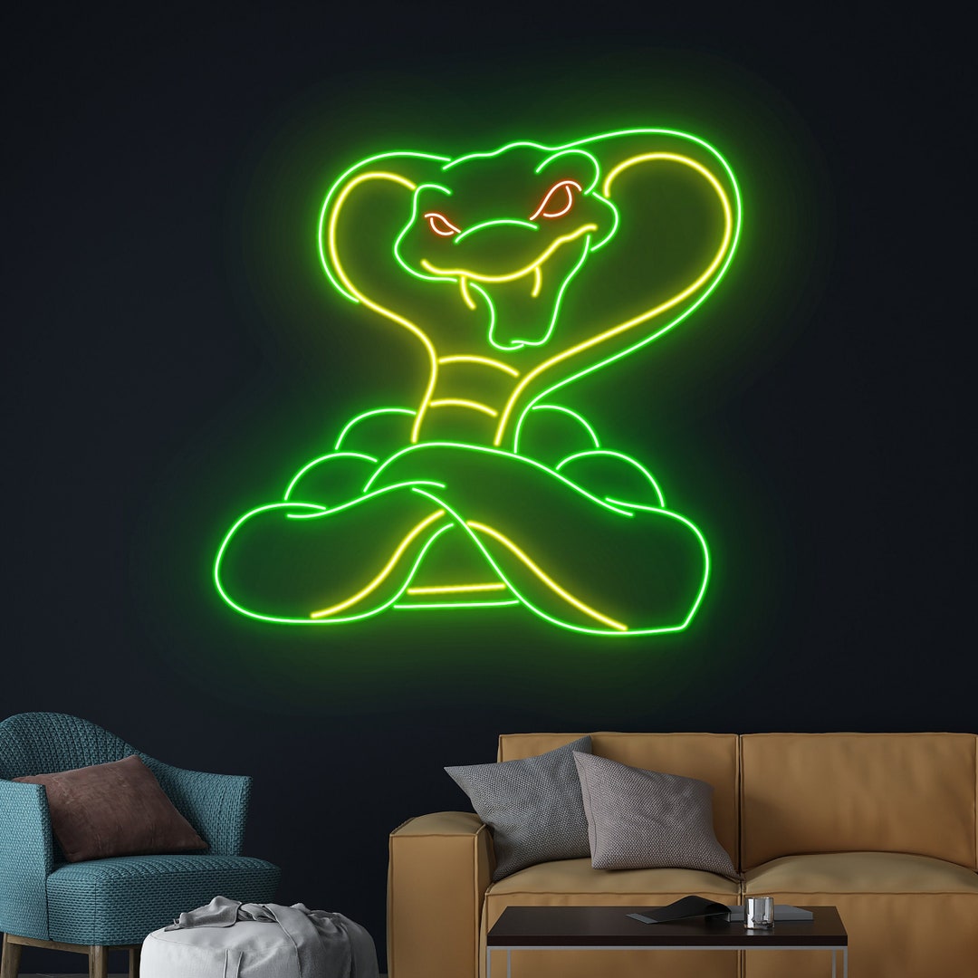 Snake Neon Light, Snake Led Sign, Snake Neon Sign, Snake Led Light