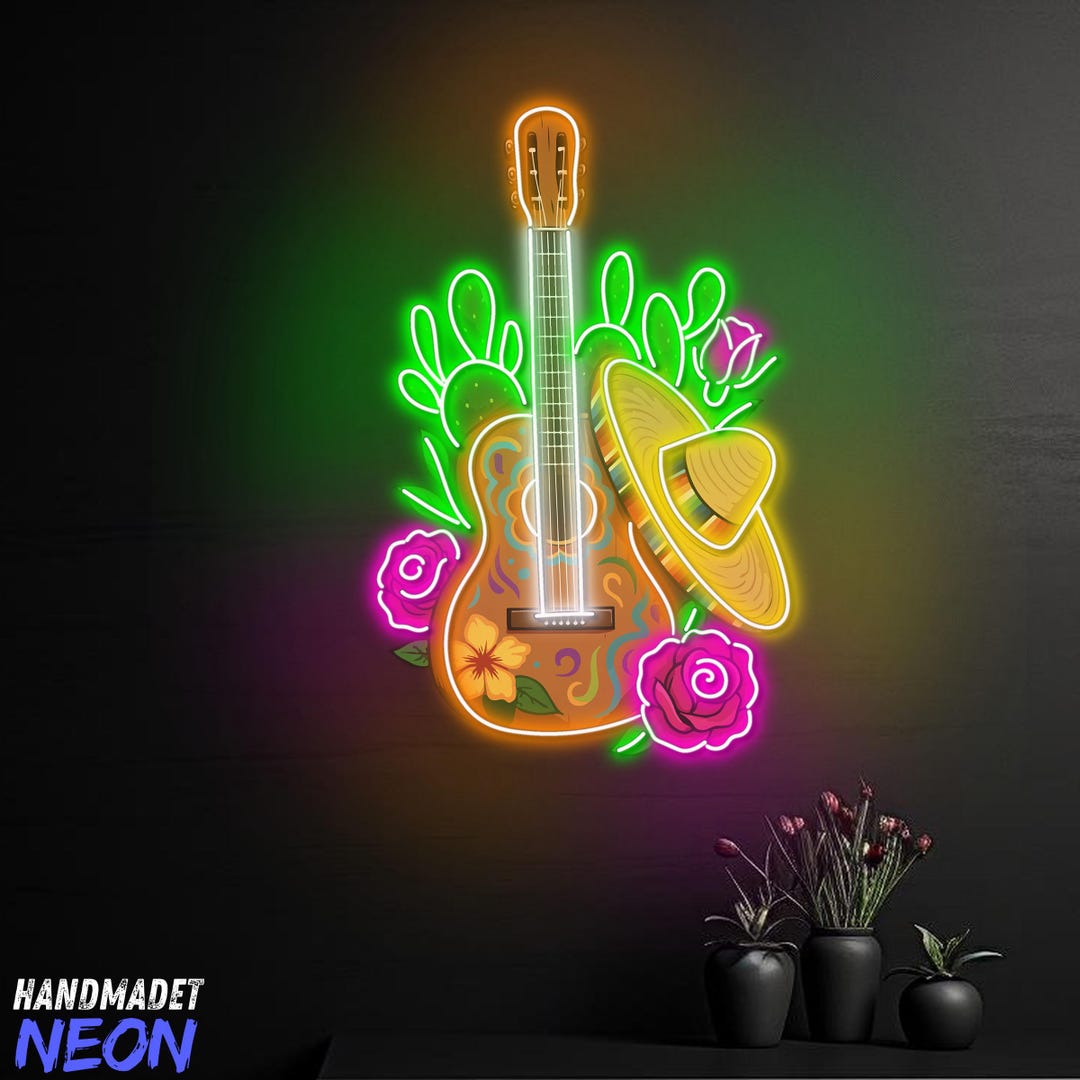 Modèle Miniature Guitare 1:6 En Bois - 17 Cm - Accessoire Maison De Poupée Décoration Photographie - Support Inclus