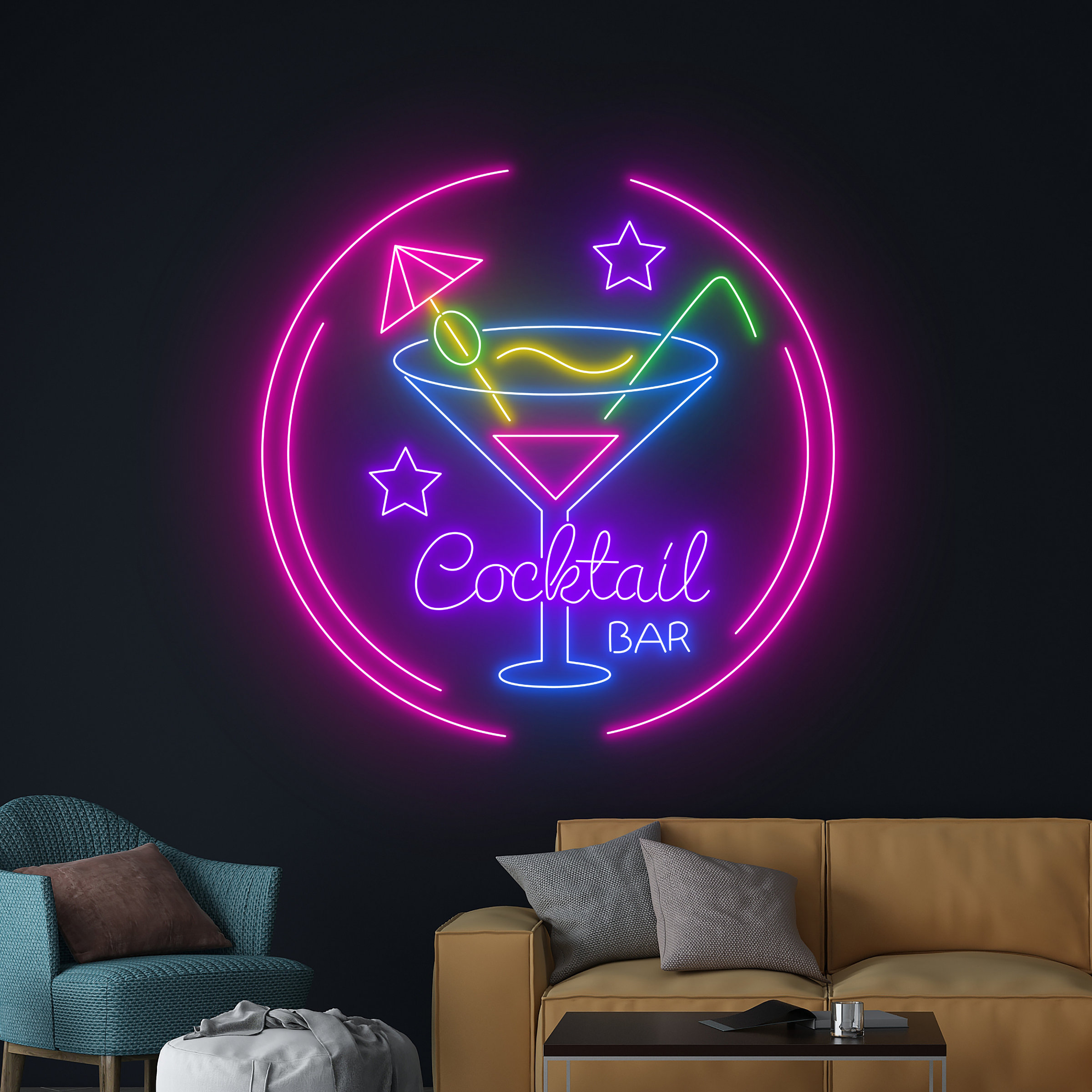 Hete Verkoop Buitenshuis Gebruik Open Neon Bord Led Neon Licht Teken Voor Het Be