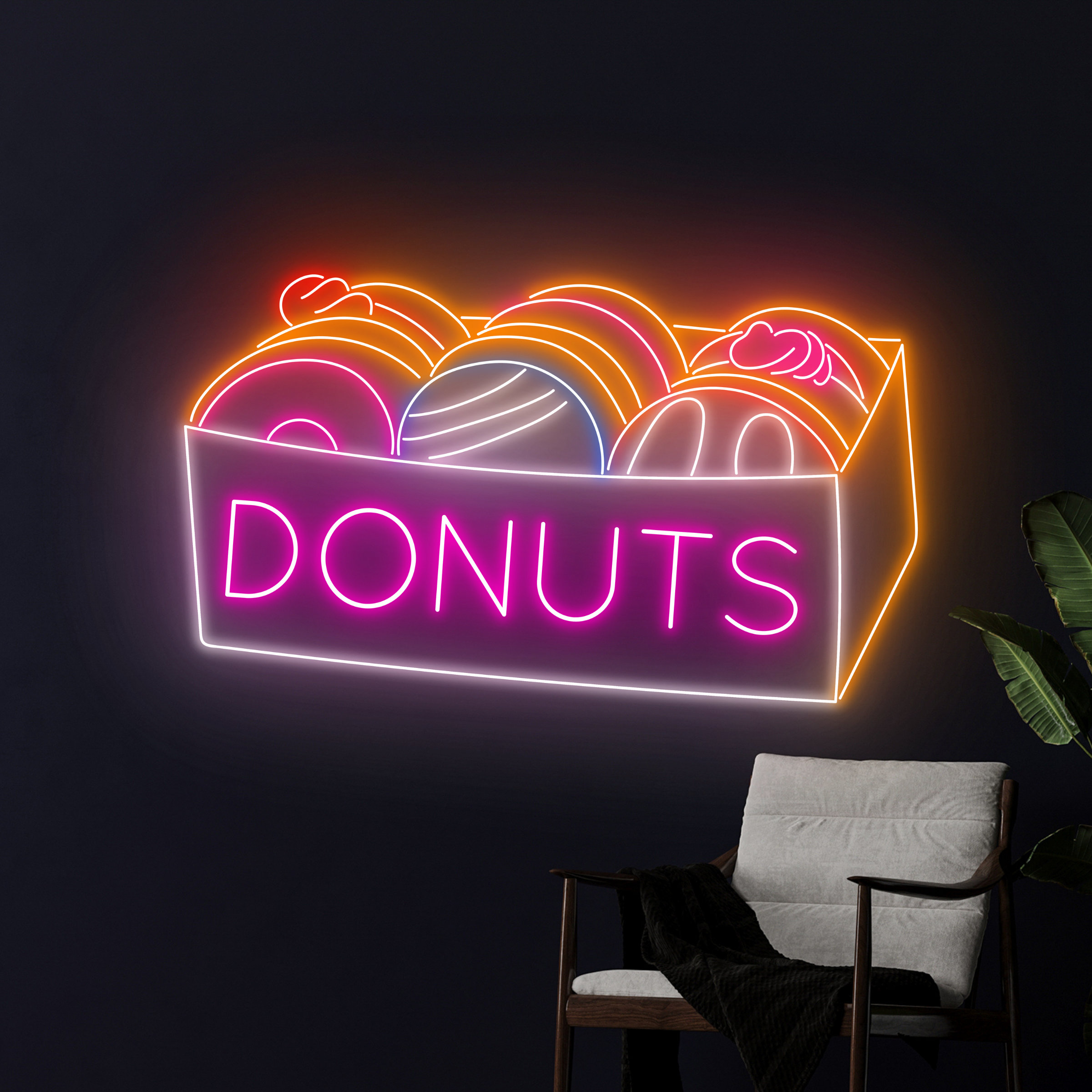 Dunkin Donuts light sign ダンキンドーナツ ライトサイン c*a様