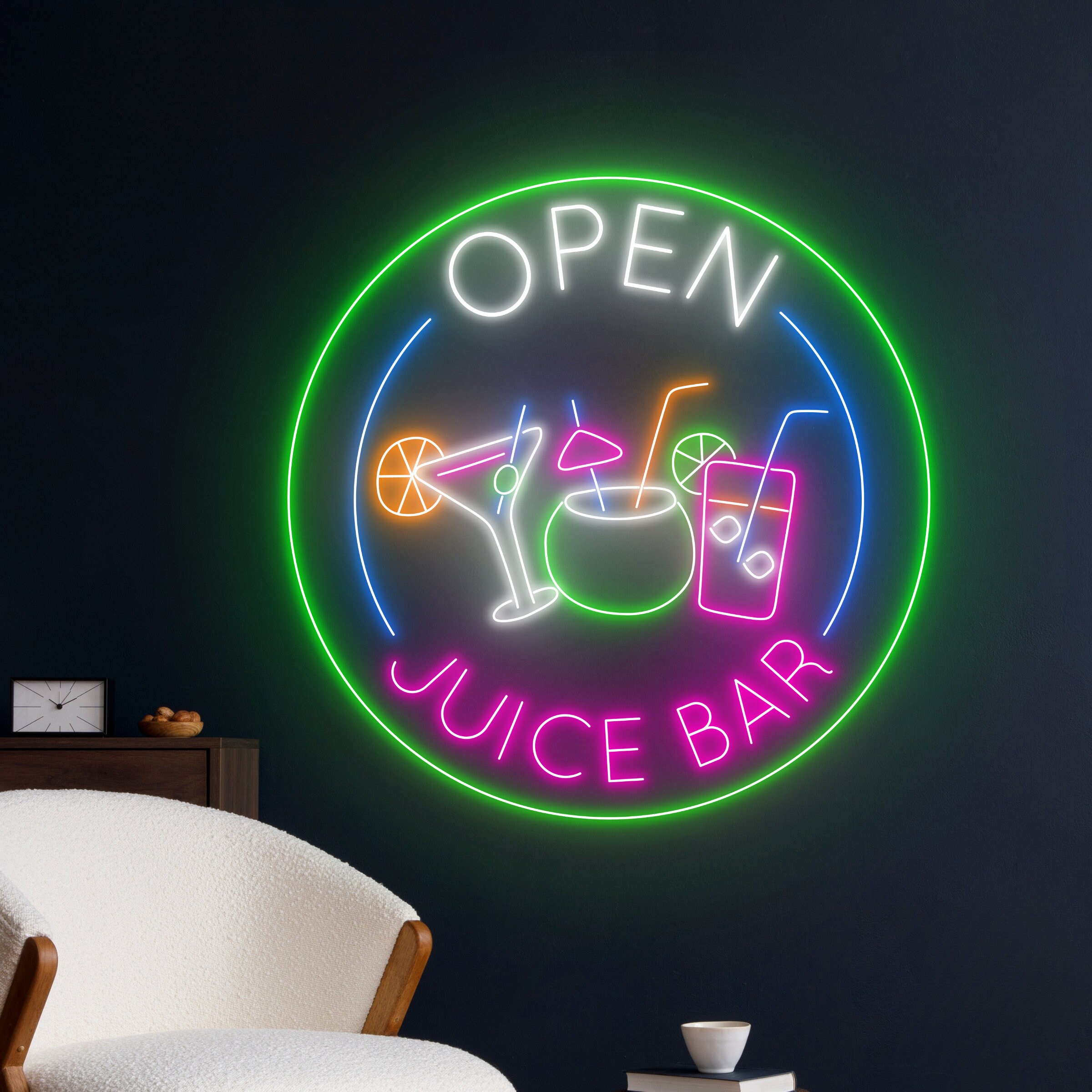 Amore Dell'insegna Al Neon, L'amore Di Parola Su Un Fondo Del Muro Di