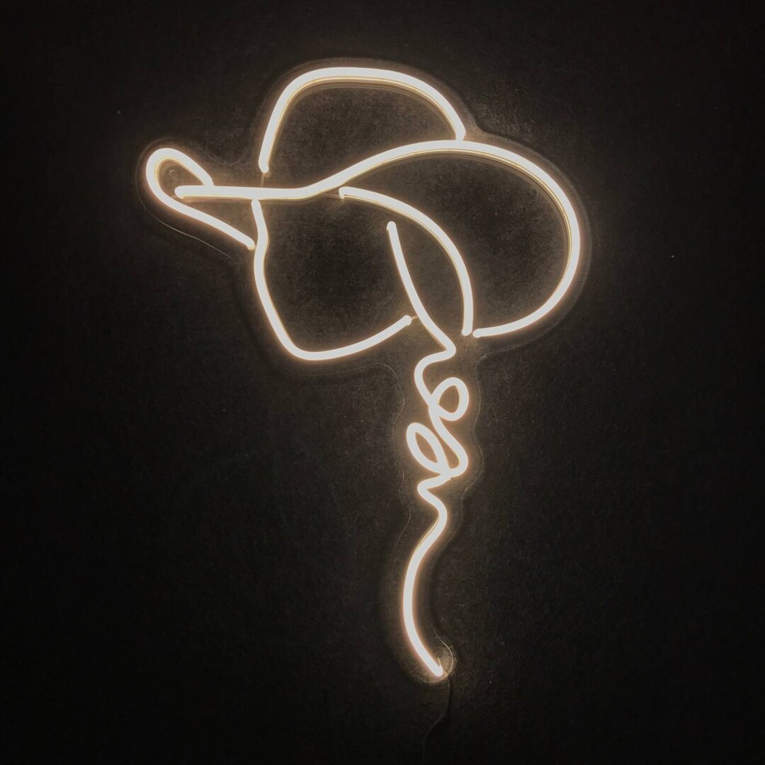 Cowgirl Neon Sign, Western Girl Neon Sign, Wall Decor, Bar Neon Sign