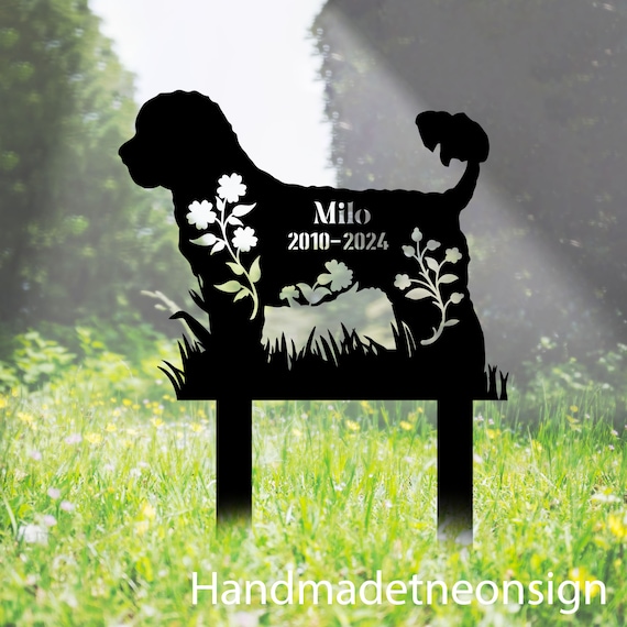 Custom Portuguese Water Dog Memorial Stake Dog Metal Stakes Sign Dog Grave Marker Stake Dog Garden Stake Sign Yard Stake Outdoor Decor Etsy