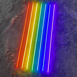 Rainbow Led Sign, Rainbow Neon Sign, Wall Decor, Rainbow Neon Sign, Custom Neon Sign, Shop Led Sign