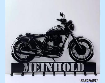 Benutzerdefinierte Motorrad-Wandhaken, Fahrrad-Metallwandhaken, Schlüsselhalter, Hakenleiste, Kleiderhaken