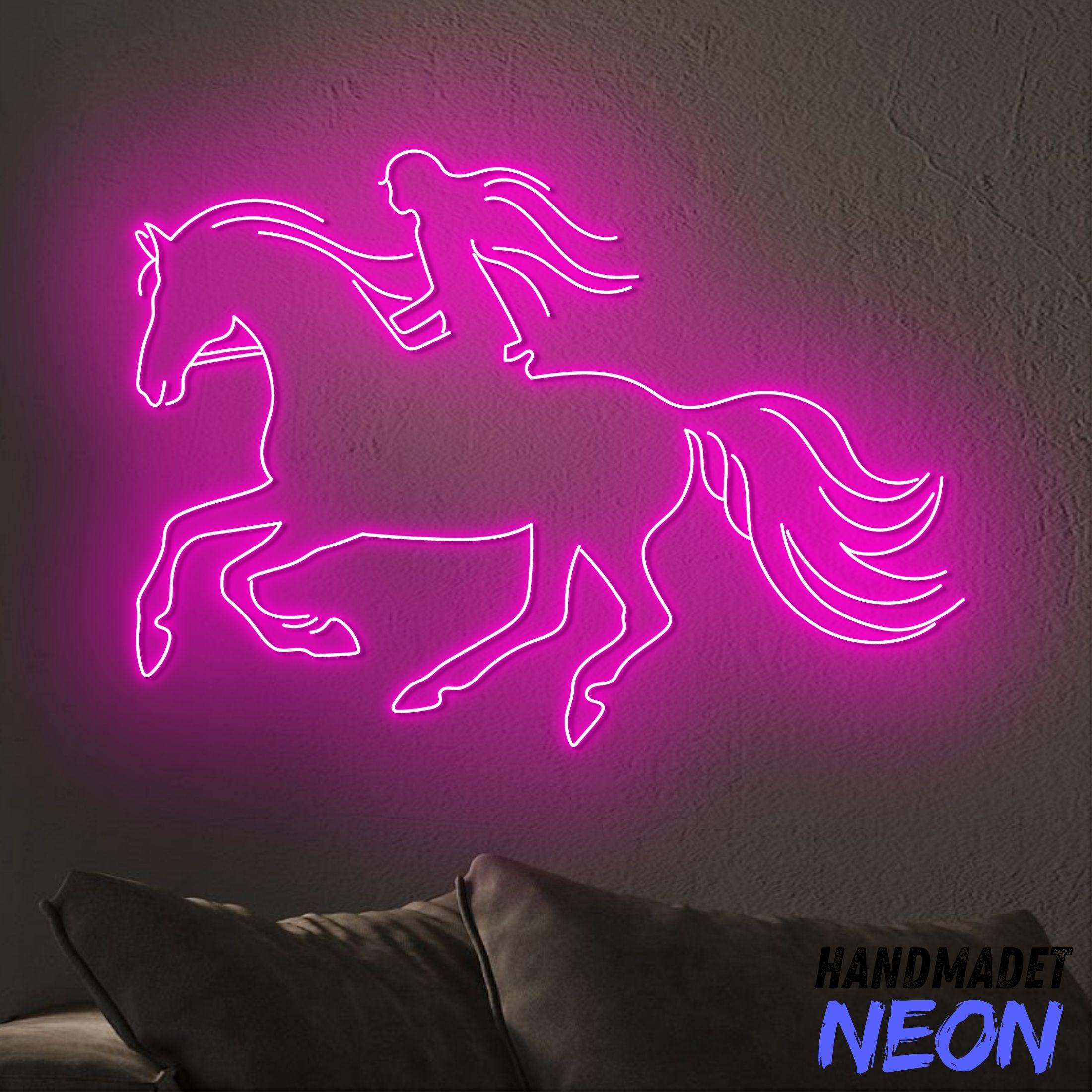 競馬ネオンサイン、乗馬 LED サイン、競馬ネオンライト、馬 LED ライト