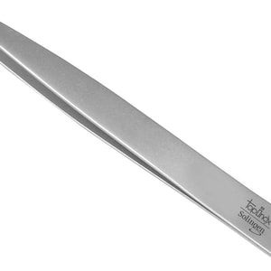 Topinox Solingen Professional Slanted/oblique Tweezers, Made in Germany By Niegeloh