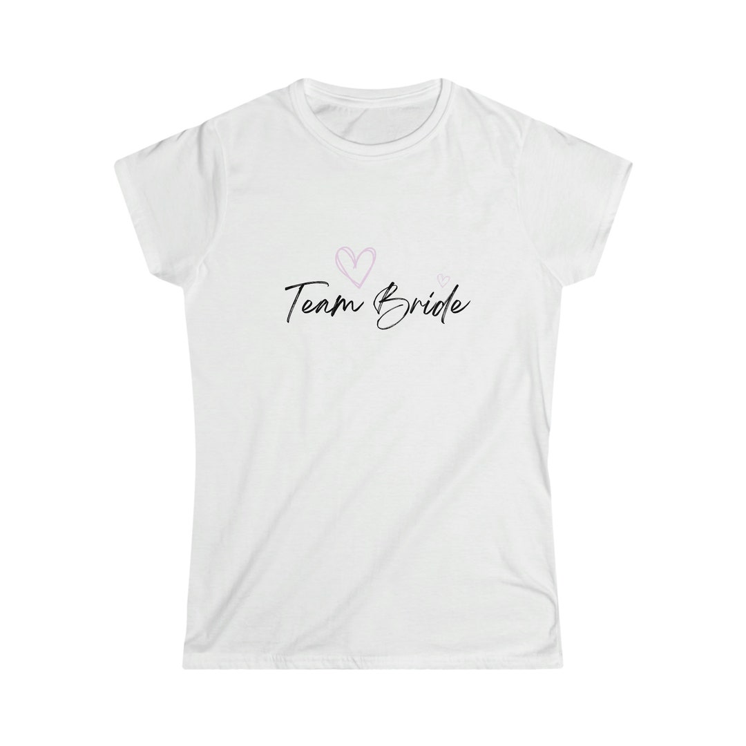 Team Bride WeiBes T Shirt Etsy