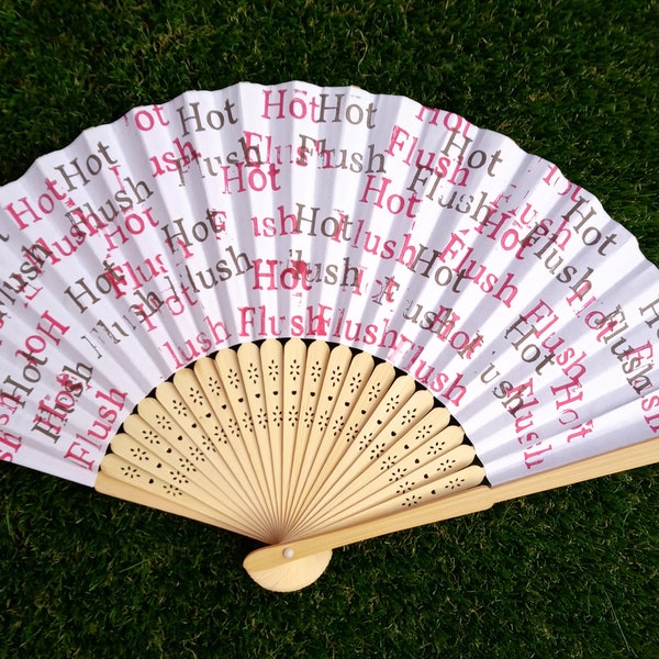 Hot Flush Hand Fan