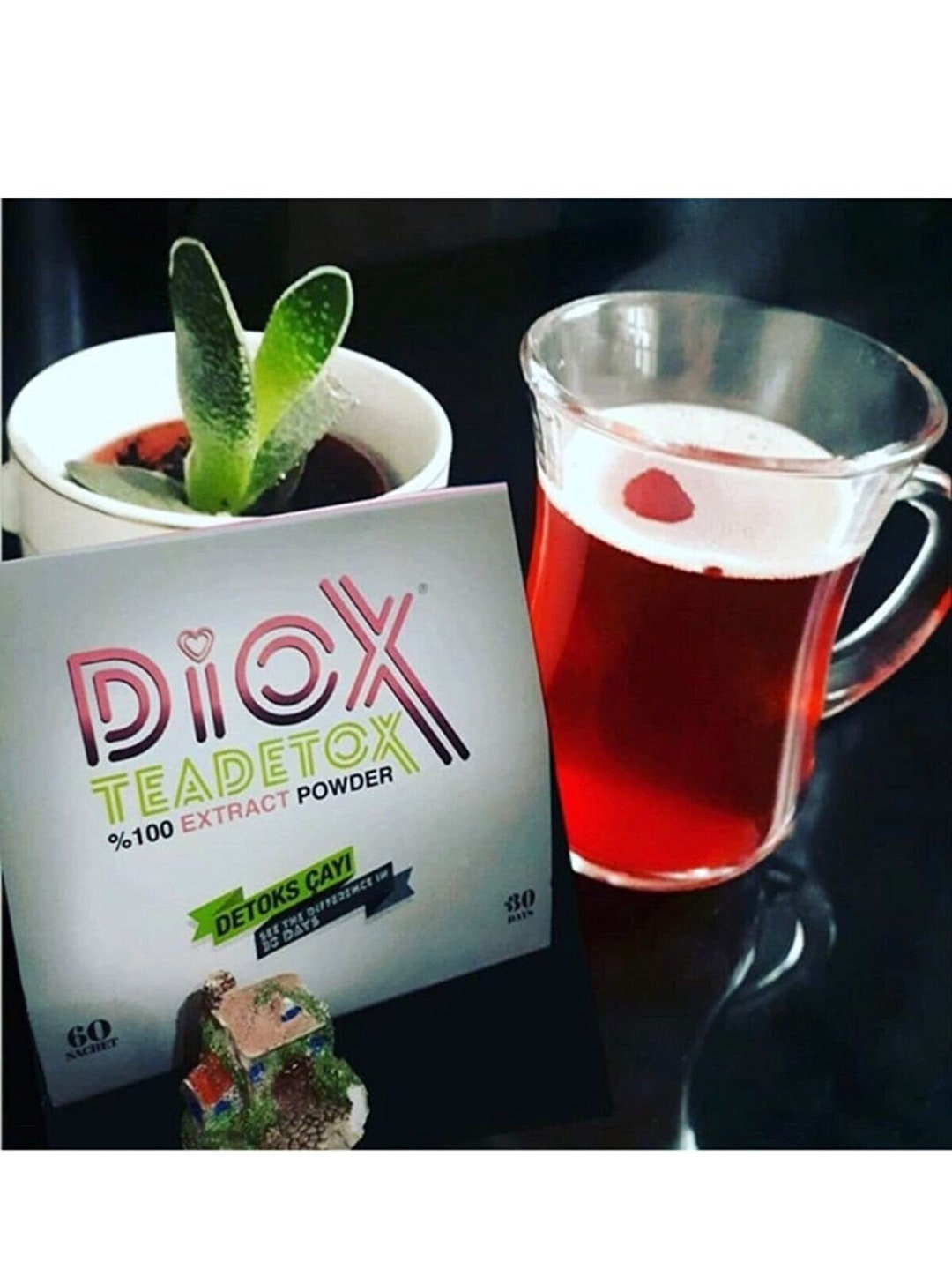 Diox Diet Tea Teadetox Extract Powder Perfect Fatburner Herbal - Etsy