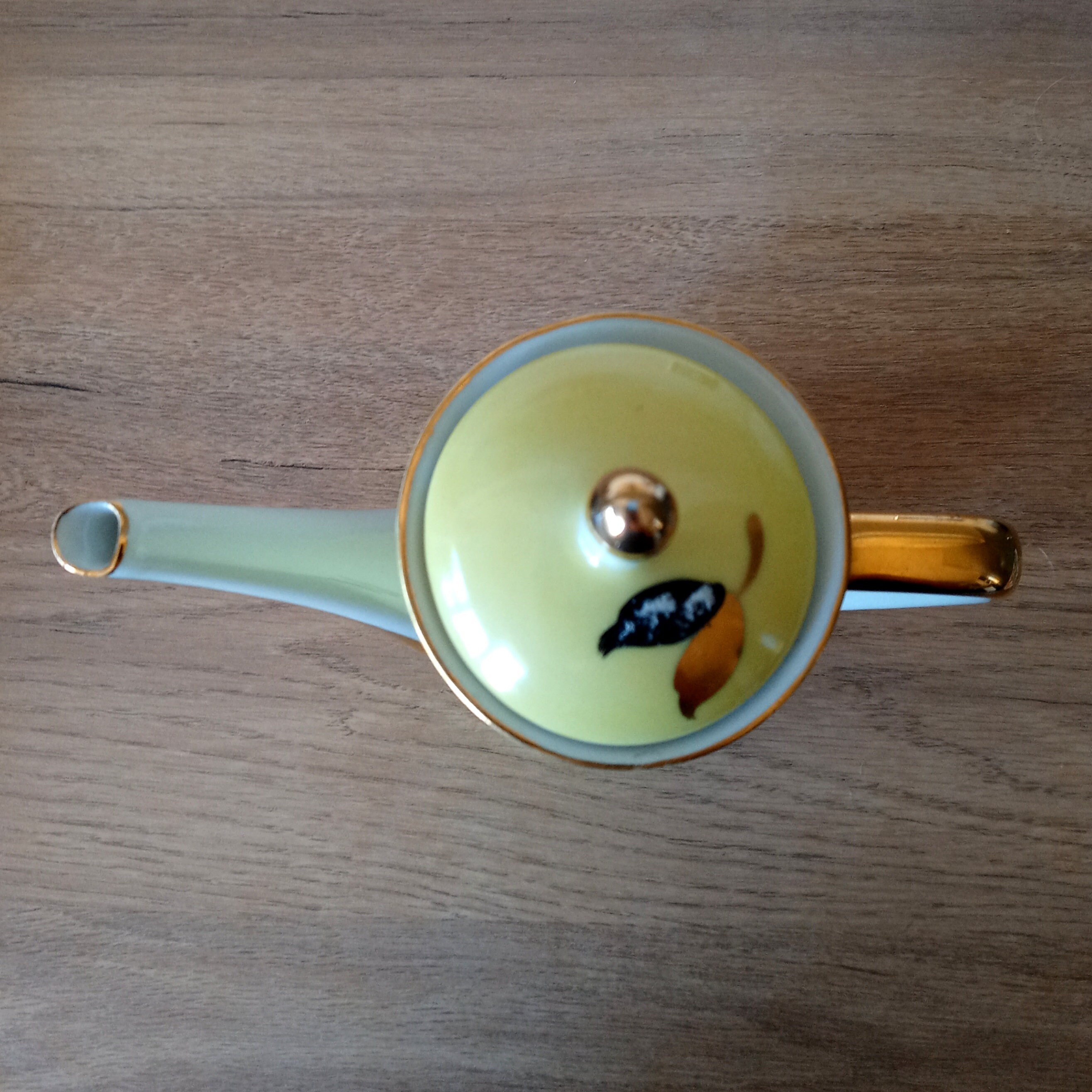 Vintage Retro Yellow Coffee Pot Tea Pot Etsy UK