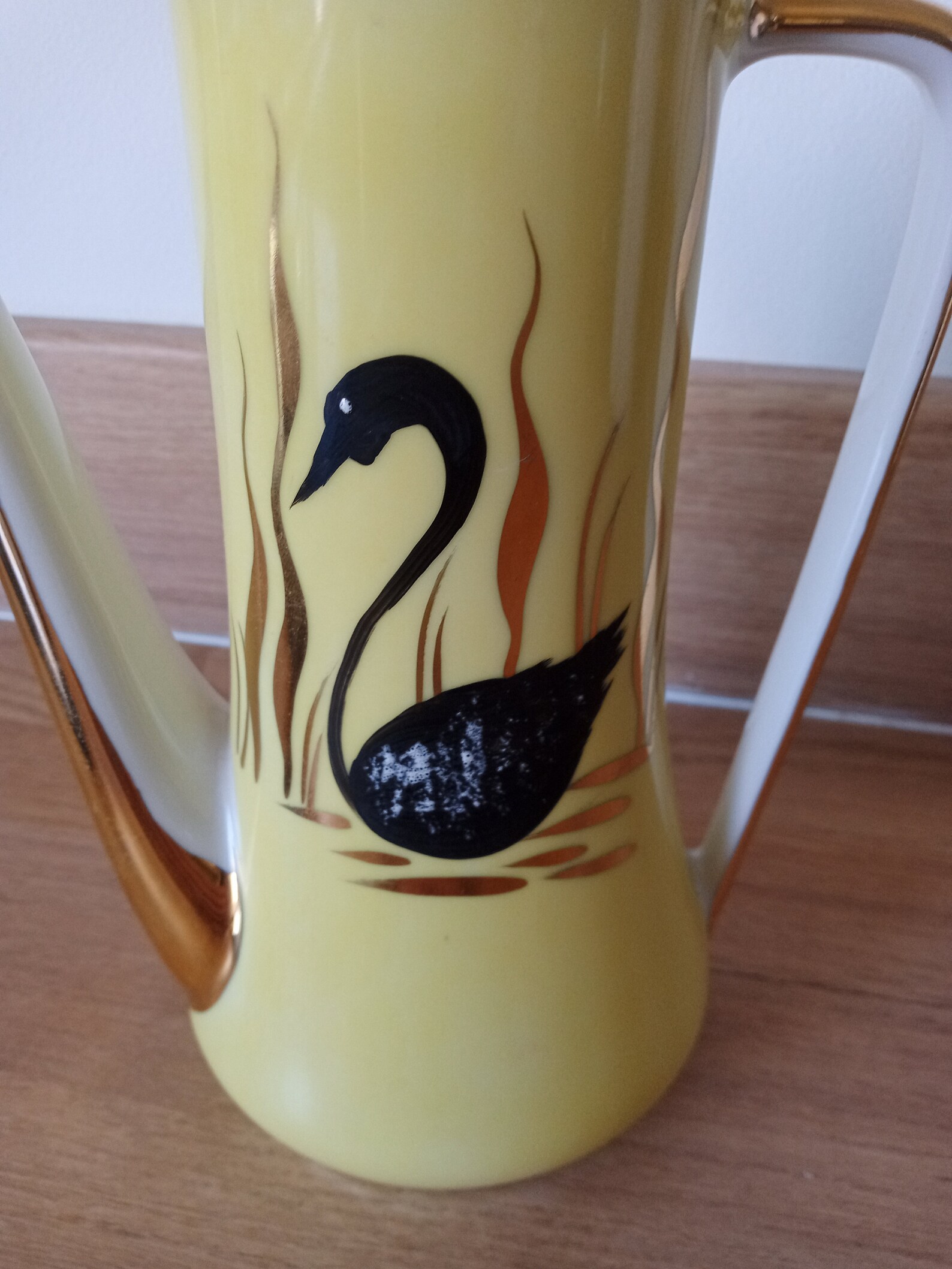 Vintage Retro Yellow Coffee Pot Tea Pot Etsy UK