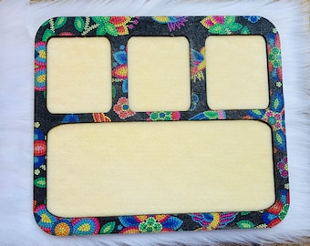 Native  beading board, beading supplies, native beading, Floral bead board
